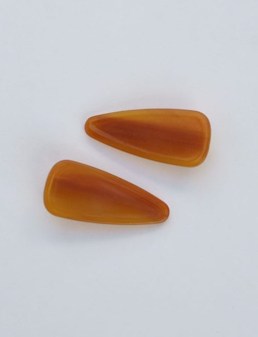 The Baby Barrette Set - Toffee