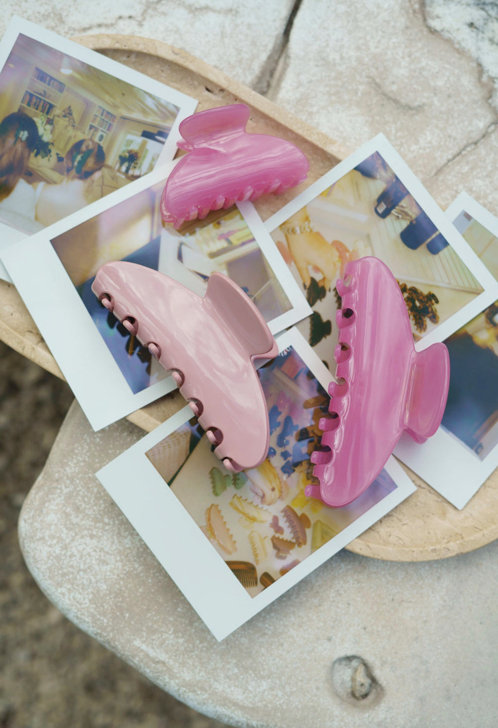 The Bitty Clip (Set of 2) - Pink Jelly