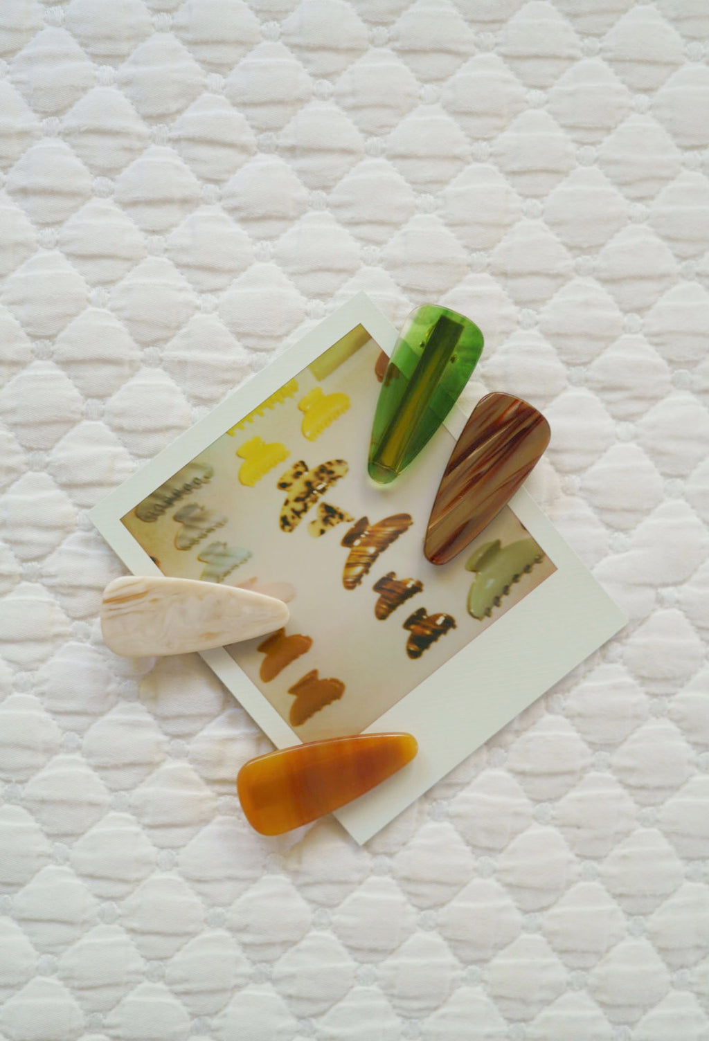 The Baby Barrette Set- Jade
