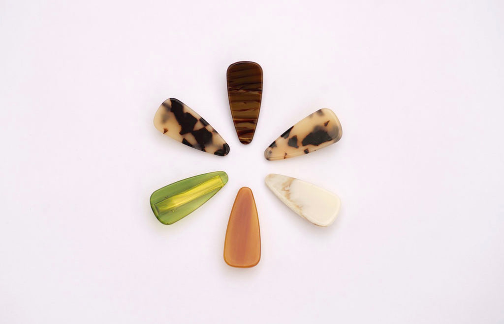 The Baby Barrette Set- Tigerseye