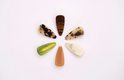 The Baby Barrette  Set- Light Tortoise