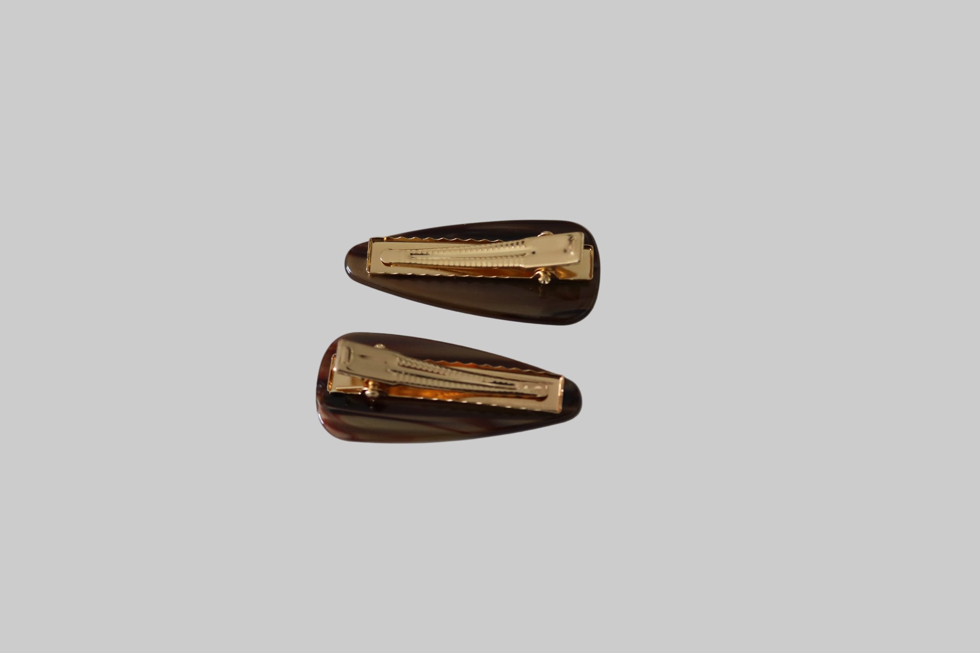 The Baby Barrette Set- Tigerseye